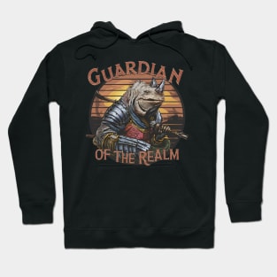 Rhino Iguana | Warrior Iguana Hoodie